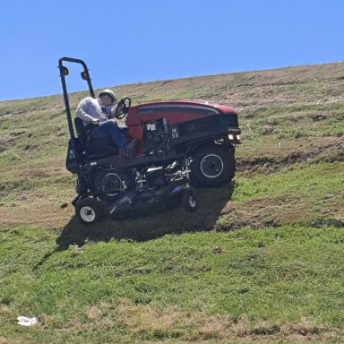 Why Steep Slope ROW Mowing Requires Specialized Equipment to Prevent Rollovers